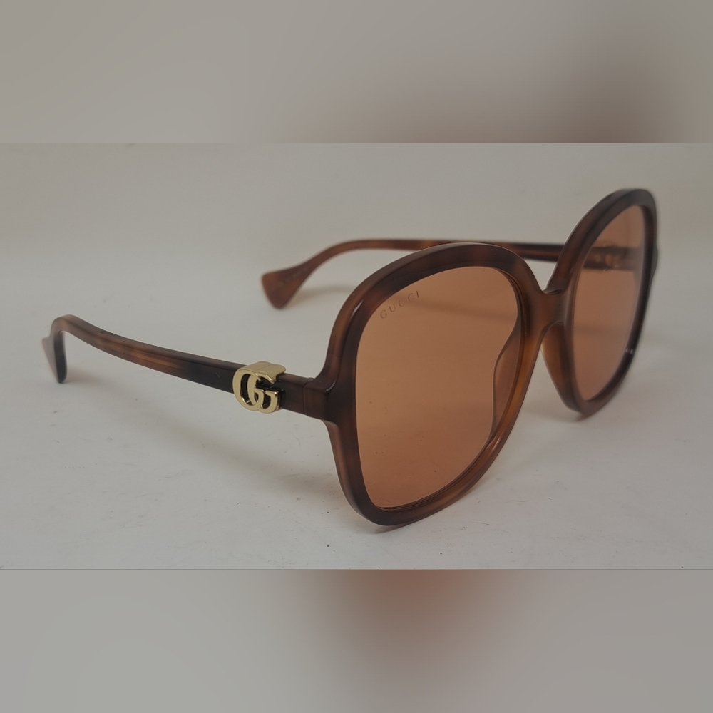 NWT Gucci Women's Sunglasses Havana Pink Butterfly GG 1178S 004 56-20-145 - Picture 13 of 16